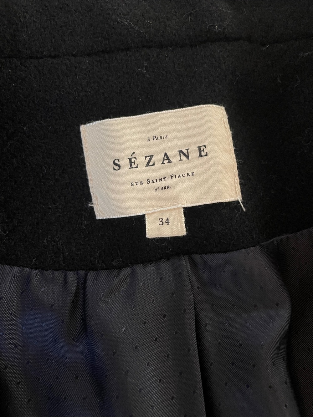 Sézane Ralph Wool Jacket - Picture 6 of 8
